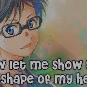 Nightcore Shape Of My Heart Song Lyrics