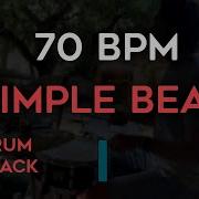 70 Bpm Drum Beat Simple Straight