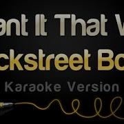 Backstreet Boys Karaoke