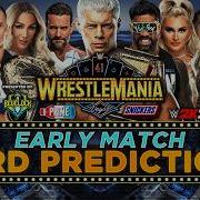 Wwe Wrestlemania 40 Dream Match Card