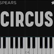 Britney Spears Circus Piano