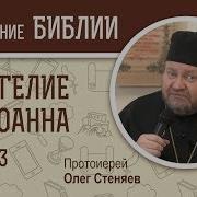 Евангелие От Иоанна Глава 3 Протоиерей Олег Стеняев Новый Завет