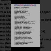 Музыка Апрельское Обновления