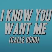 I Know You Want Me