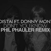 Radistai Ft Donny Montel Don T You Know Phil Phauler Remix