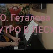 Утро В Лесу Геталова