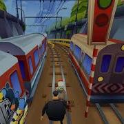 Subway Surfers Игра Мальчик Бегает По Поездам И Собирает Монеты