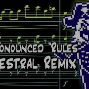 It S Pronounced Rules Orchestral Remix