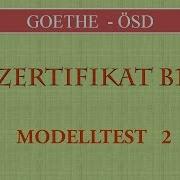 Zertifikat B1 Modeltest 2 Ösd Hören