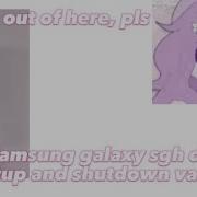 Samsung D500 Startup And Shutdown