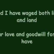 Greensleeves Lyric