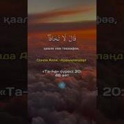 Та Ха 46 Аят Ищ 135