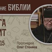 Книга Левит Глава 15 Протоиерей Олег Стеняев Библия Ветхий Завет