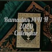 Ramazon Taqvimi 2020