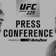 Ufc 229 Press Conference Khabib Vs Mcgregor