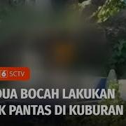 3 Bocil Viral Di Kuburan