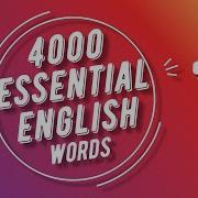Essential English Words Uzbek Tilida