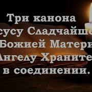 Три Канона Иисусу Сладчайшему Божией Матери