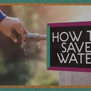 Save Water
