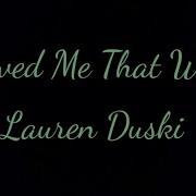 Lauren Duski Lyrics