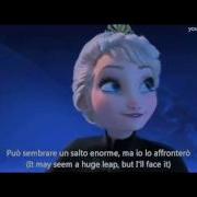 Frozen Let It Go End Credits Italian