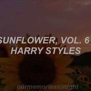 Harry Styles Sunflower Vol 6 Lyrics