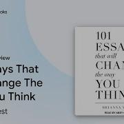 101 Essays That Will Change The Way You Think Audiobook