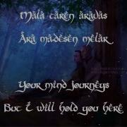 Mir Da Len Somniar Elvish Lullaby Male Version Lyrics