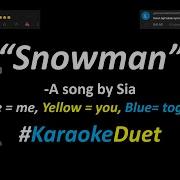 My Snowman And Me Song Zweistimmig