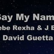 David Guetta Say My Name Ft J Balvin Bebe Rexha Karaoke Instrumental