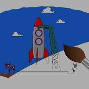 Белка И Стрелка Раскраска Космос