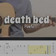 Death Bed Powfu Finger Style Guitar