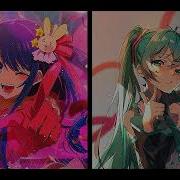 Idol Yoasobi Ai Hoshino X Hatsune Miku L Lihat Deskripsi