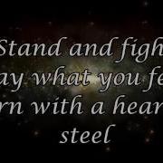 Heary Of Steel Manowar Lyrics