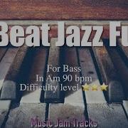 16 Beat Jazz Funk For Bass A Minor 90Bpm