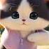Cute Kitty Dancing Apt Cute Funny Pets Kawaii Animation Bongocat Apt Meow