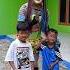 Bety Poses With The Kid