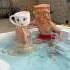 BALLERINA CAPPUCCINA X TUNG TUNG SAHUR CAUGHT IN HOT TUB