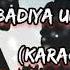 Shoxruz Abadiya Unutma Mani Karaoke Lyrics