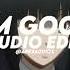 I M Good David Guetta Ft Bebe Rexha Blue Edit Audio