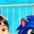 I Was Adopted By Squid Game Doll Super Sonic Squid Game Girl Vs Sonic The Hedgehog Makeover