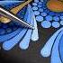 Mandala Dot Art Rock Painting Art Mandala Painting Satisfying