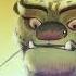 Tai Lung Lord Shen Falling Inside The Black Skillet