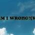Nico Vinz AM I WRONG Slowed Reverb Lyrics