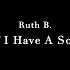 Ruth B If I Have A Son Official Lyric Video