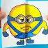 Paper Crafts By Minions Dave Tim From Despicable Me Despicableme Minions Minion Papercraft