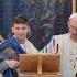 Bar Mitzvah Ceremony At A Reform Synagogue The Ceremony Of Reading A Portion Of The Torah Section