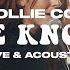 Hollie Col She Knows Live Acoustic