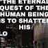 The Eternal Quest Of The Human Being Is To Shatter His Loneliness Norman Cousins