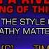 Kathy Mattea Standing Knee Deep In A River Dying Of Thirst Karaoke